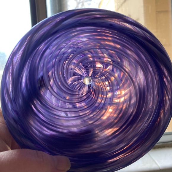 Hand Blown Glass Bowl - Picture 3 of 3